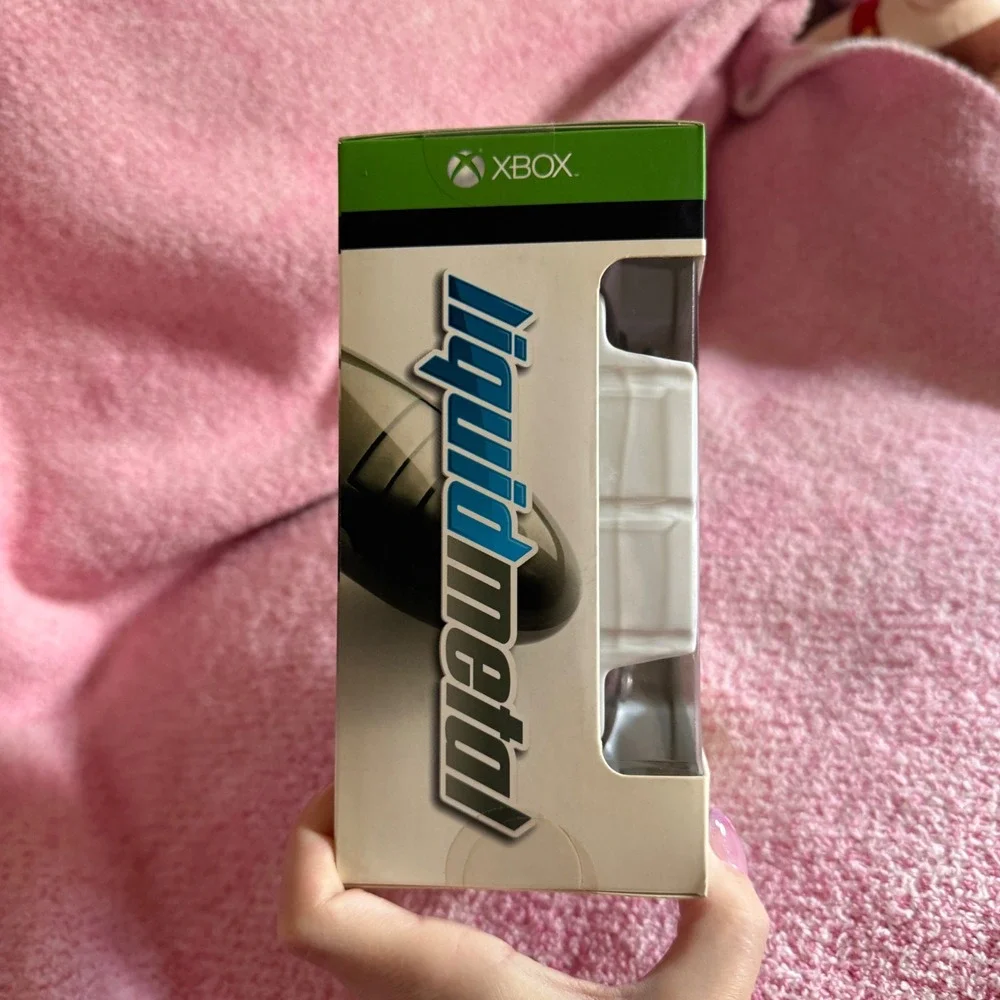 PowerA Liquid‎ Metal Wired Controller for Xbox One Black Metallic NIB